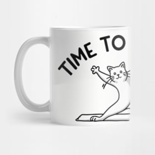 Yoga Cat - Time To Relax Mug